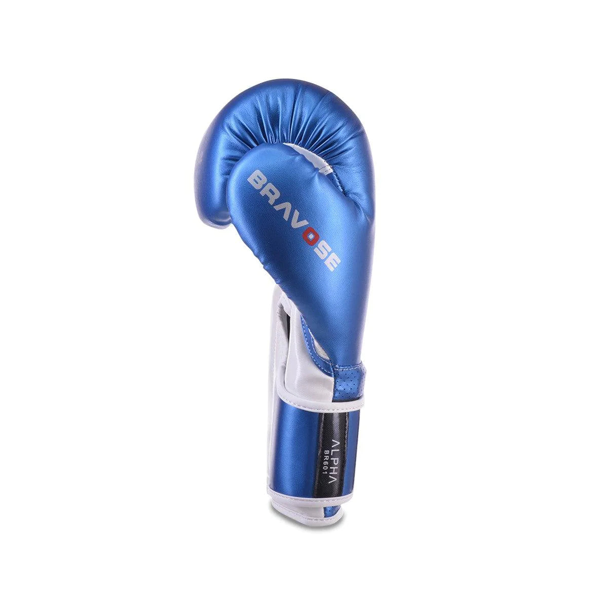 Bravose Alpha Metallic Blue Boxing Gloves