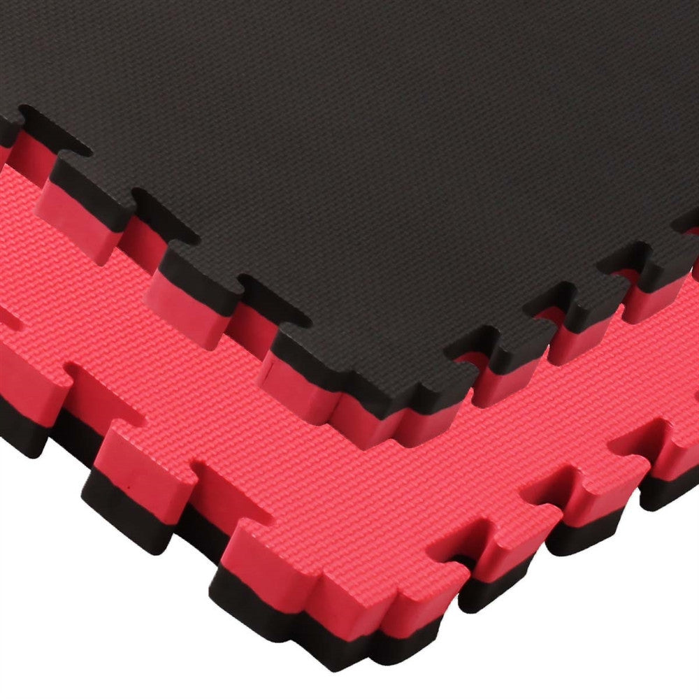 Reversible Jigsaw Mat Black-Red 40mm