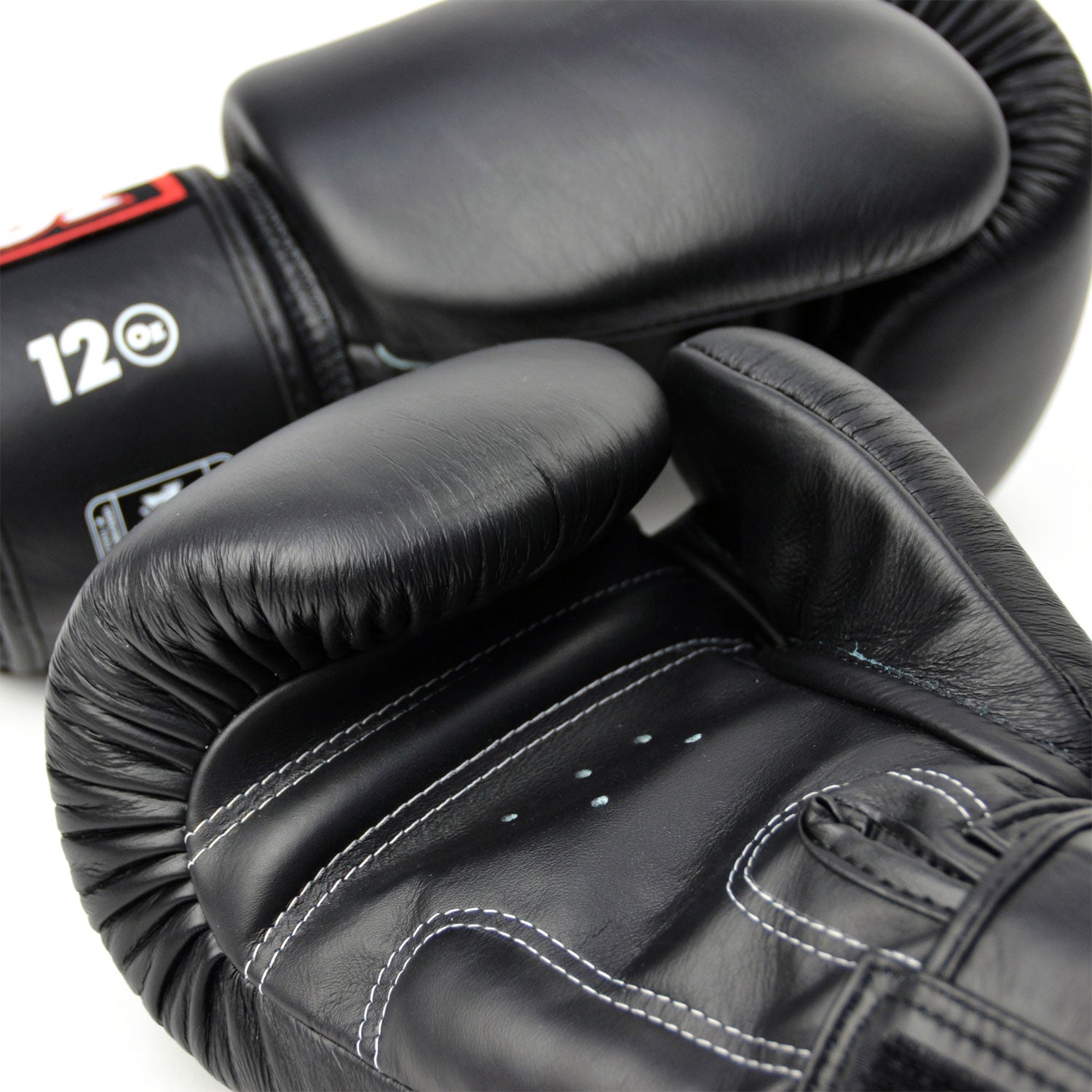 BGVL3 Twins Black Boxing Gloves