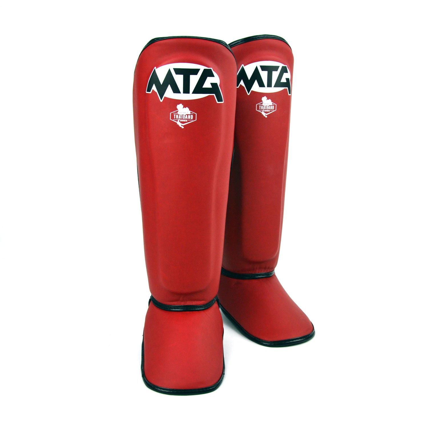 SFS1 MTG Red Synthetic Shin Pads