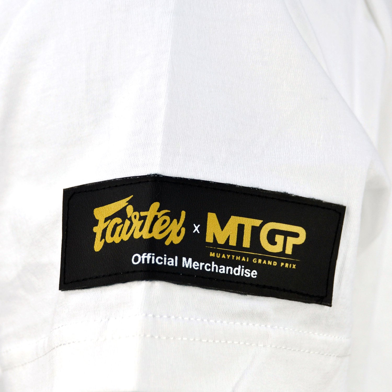 TS Fairtex X MTGP White-Gold Official T-Shirt