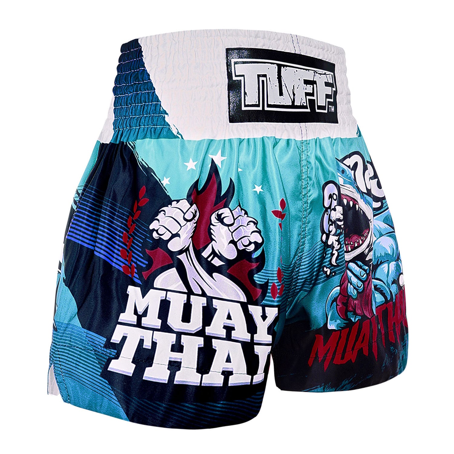 MS673 TUFF Muay Thai Shorts The Carcharodon