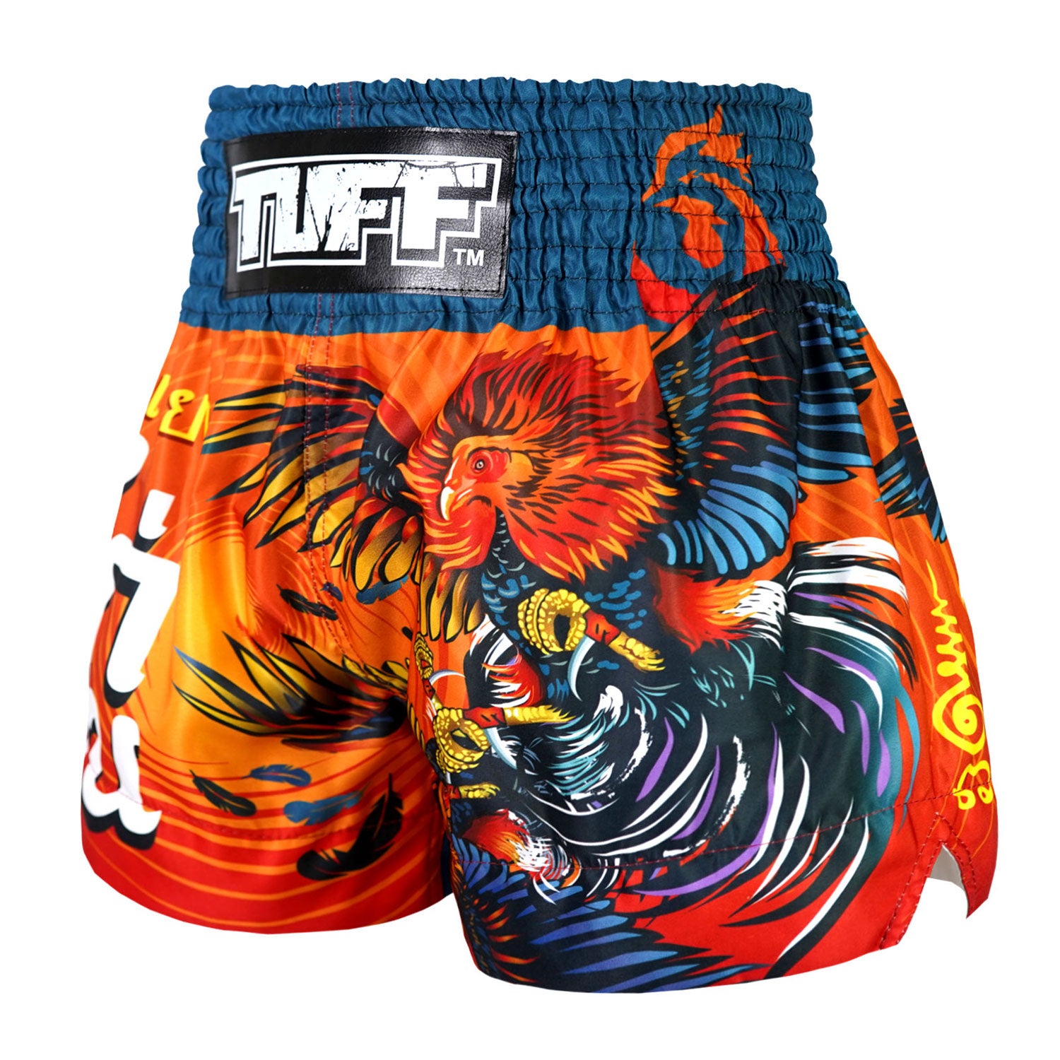 MS676 TUFF Muay Thai Shorts Lethwei Rooster